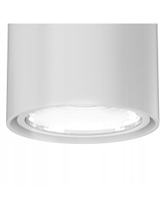 Lampa sufitowa Neo Bianco Mobile Track - minimalistyczny plafon o matowym białym wykończeniu do szynoprzeładowych. 2