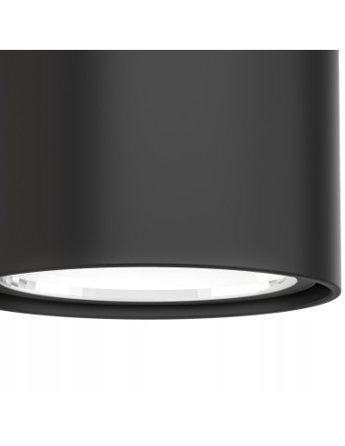 Lampa sufitowa Neo Nero Mobile Track - elegancki plafon z czarnego aluminium do szynoprzewodów, doskonały do każdego wnętrza.