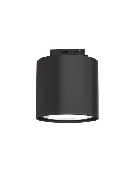 Lampa sufitowa Neo Nero Mobile Track - elegancki plafon z czarnego aluminium do szynoprzewodów, doskonały do każdego wnętrza.