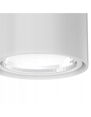 Plafon Neo Bianco Mobile - elegancka okrągła lampa sufitowa LED 16W w minimalistycznym stylu, aluminium, GU10