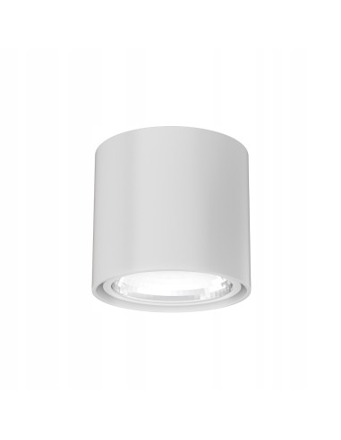 Plafon Neo Bianco Mobile - elegancka okrągła lampa sufitowa LED 16W w minimalistycznym stylu, aluminium, GU10