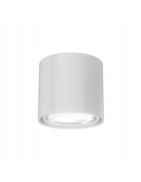 Plafon Neo Bianco Mobile - elegancka okrągła lampa sufitowa LED 16W w minimalistycznym stylu, aluminium, GU10