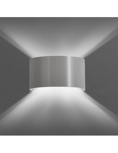 Kinkiet FOLD - Biała lampa ścienna w minimalistycznym stylu, idealna do salonu, sypialni i przedpokoju