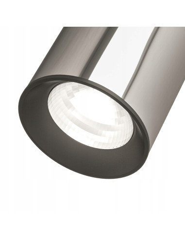 Lampa Wisząca Lea Track Cromo - Nowoczesna Oprawa do Systemu Szynowego, Elegancka i Funkcjonalna w Twoim Wnętrzu