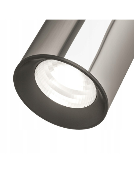 Lampa Wisząca Lea Track Cromo - Nowoczesna Oprawa do Systemu Szynowego, Elegancka i Funkcjonalna w Twoim Wnętrzu