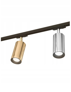 Elegancki złoty spot sufitowy Lea Track – nowoczesne oświetlenie do stylowych wnętrz 2