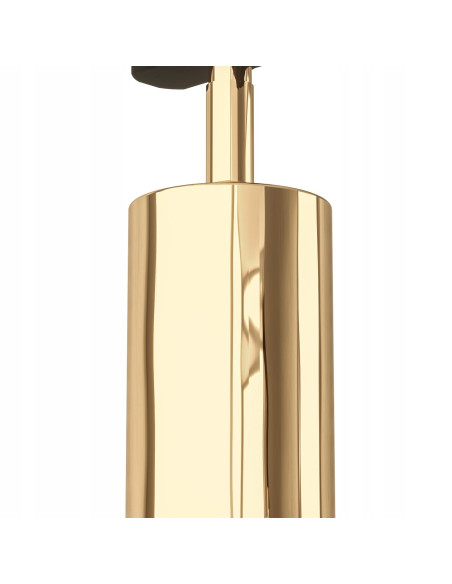 Elegancki złoty spot sufitowy Lea Track – nowoczesne oświetlenie do stylowych wnętrz