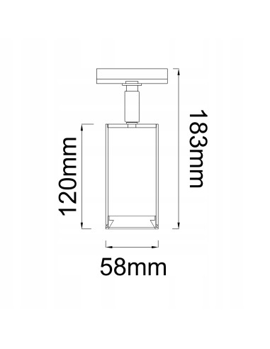 Elegancki złoty spot sufitowy Lea Track – nowoczesne oświetlenie do stylowych wnętrz