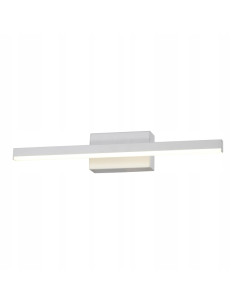 Lampa LED LINEA do łazienki, prostokątna, biała, IP44, 5W - nowoczesne oświetlenie nad lustro i zlew