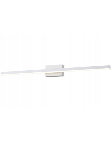 Lampa LED LINEA 4000K - elegancka lampa do łazienki z aluminium, 10W, 800 Lm, IP44, minimalistyczny design.