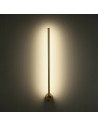 Kinkiet ścienny Sparo LED - złota lampa minimalistyczna do korytarza i przedpokoju z eleganckim designem