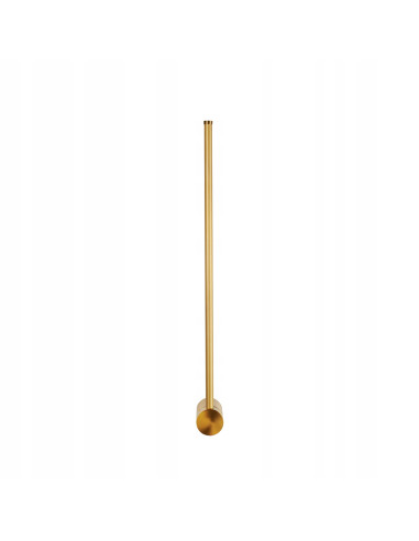 Kinkiet ścienny Sparo LED - złota lampa minimalistyczna do korytarza i przedpokoju z eleganckim designem