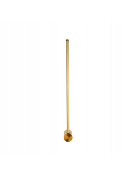 Kinkiet ścienny Sparo LED - złota lampa minimalistyczna do korytarza i przedpokoju z eleganckim designem