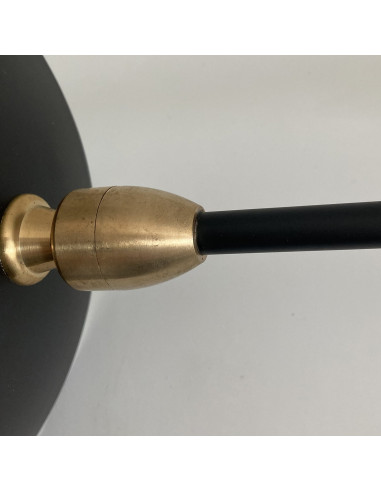 Lampa ścienna CRANE-1W z regulowanym ramieniem – minimalistyczny kinkiet do nowoczesnych wnętrz, czarny design