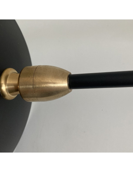 Lampa ścienna CRANE-1W z regulowanym ramieniem – minimalistyczny kinkiet do nowoczesnych wnętrz, czarny design