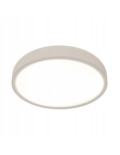 Nowoczesna lampa sufitowa Cedrone PL Toupe 30 CCT – matowa beżowa, LED, idealna do jadalni i wnętrz skandynawskich. 2