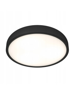 Lampa sufitowa LED Cedrone PL Nero 30 CCT - Nowoczesny plafon w matowej czerni, energooszczędny, idealny do wnętrz. 2
