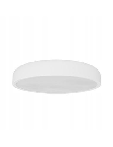 Plafon LED Cedrone Pl Bianco 30 cm - Regulacja CCT, Nowoczesny Design do Wnętrz, Biały Matowy Aluminum