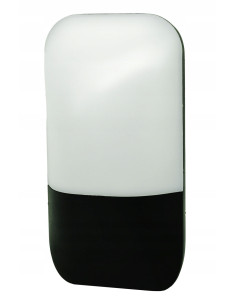 Kinkiet zewnętrzny INDUS LED 12W IP54 - Nowoczesna oprawa do ogrodu i tarasu, biały/czarny, aluminium, 935lm