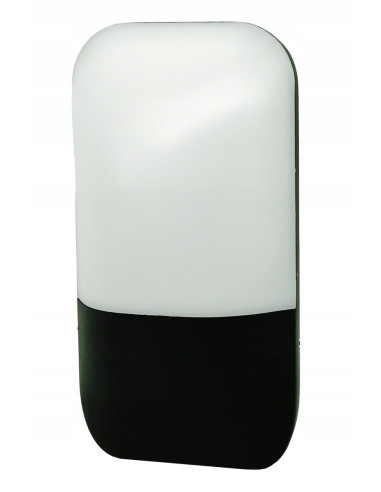 Kinkiet zewnętrzny INDUS LED 12W IP54 - Nowoczesna oprawa do ogrodu i tarasu, biały/czarny, aluminium, 935lm