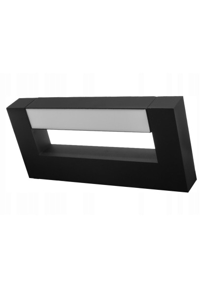 Lampa LED Aster czarna do łazienki, regulacja kąta, montaż poziomy/pionowy, IP54, 2x4W, idealna nad lustro i wannę