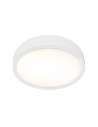 Lampa sufitowa LED Cedrone PL Bianco 22 CCT - Nowoczesny plafon w białym kolorze, idealny do salonu, sypialni i jadalni.