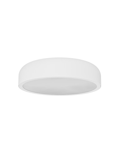Lampa sufitowa LED Cedrone PL Bianco 22 CCT - Nowoczesny plafon w białym kolorze, idealny do salonu, sypialni i jadalni.
