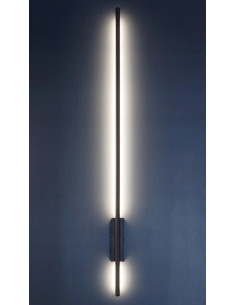 Lampa Łazienkowa LUNA LED 120 cm Czarna IP54 - Nowoczesne Oświetlenie do Lustra i Umywalki od ProVero 2