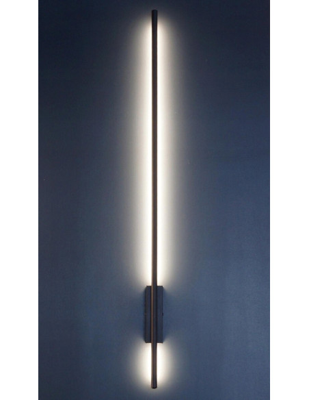 Lampa Łazienkowa LUNA LED 120 cm Czarna IP54 - Nowoczesne Oświetlenie do Lustra i Umywalki od ProVero