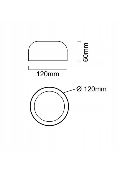 Plafon LED Cedrone PL Bianco 12 CCT – Nowoczesna Lampa Sufitowa w Białym Aluminium do Salonów i SPA