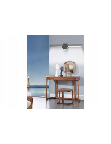 Kinkiet LED Almyrida 51 cm antracytowy – nowoczesne oświetlenie do łazienki i wnętrz, energooszczędny, minimalistyczny.