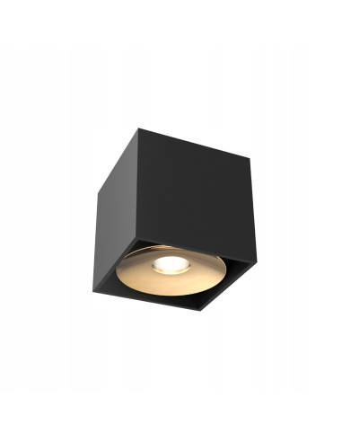 Lampa natynkowa Cardi I Small Czarna/Złota – nowoczesny reflektor od Orlicki Design do eleganckich wnętrz.