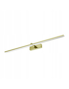 Kinkiet LED VENUS 18W 90 cm w kolorze złotym IP44 - eleganckie oświetlenie do łazienki nad lustro