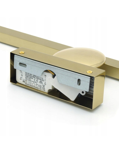 Kinkiet LED SIRIUS 12W 60cm - nowoczesne oświetlenie łazienkowe, wodoodporny, żółty, ProVero, kolekcja Venus