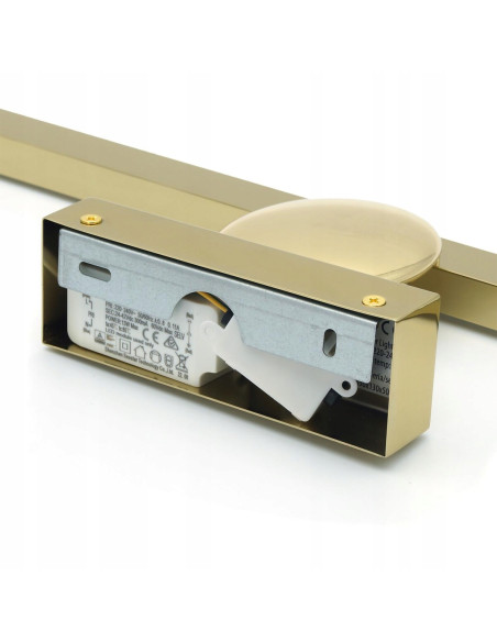 Kinkiet LED SIRIUS 12W 60cm - nowoczesne oświetlenie łazienkowe, wodoodporny, żółty, ProVero, kolekcja Venus