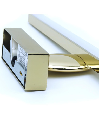 Kinkiet LED SIRIUS 12W 60cm - nowoczesne oświetlenie łazienkowe, wodoodporny, żółty, ProVero, kolekcja Venus