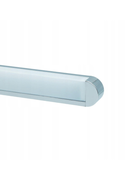 Kinkiet LED SIRIUS 12W, chromowy, wodoodporny 60cm – nowoczesne oświetlenie do łazienek i wnętrz industrialnych