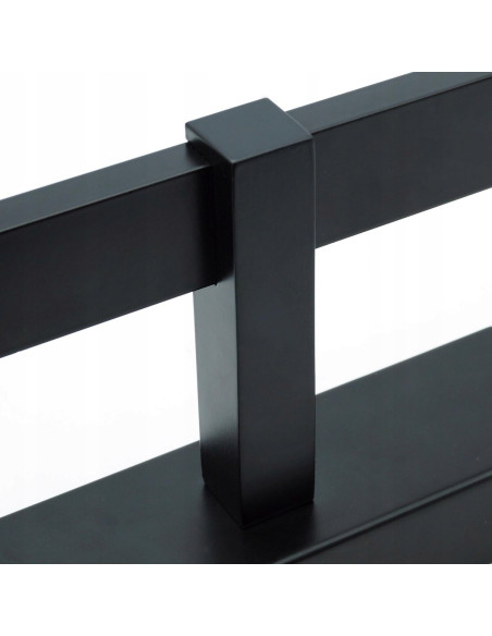 Kinkiet łazienkowy VENUS 120cm czarny LED 24W, nowoczesny design, wysoka jasność 1680 lumenów, wodoodporny