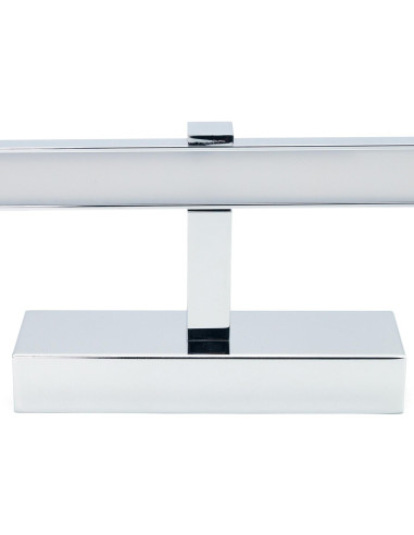 Kinkiet łazienkowy VENUS LED 60 cm srebrny chrom, nowoczesne oświetlenie IP44 do lustra, ProVero