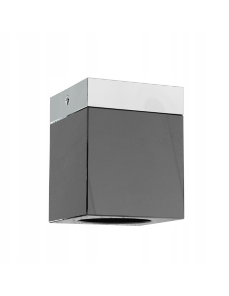 Plafon CUBO Orlicki Design w Stylu Nowoczesnym z Chromowanym Wykończeniem do Kuchni i Wnętrz