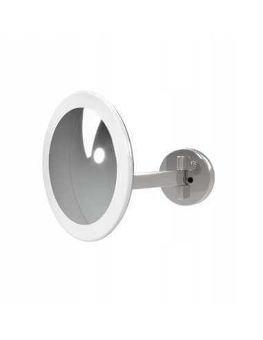 Lampa Kinkietowa Belli IP44 z Lustrem LED, Regulowane Światło, Elegancki Design do Łazienki, Orlicki Design