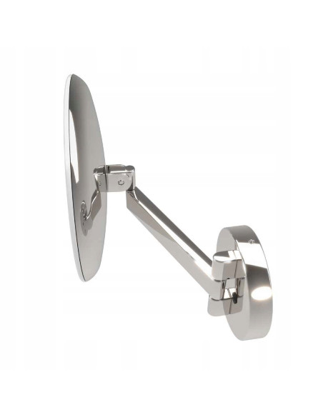 Lampa Kinkietowa Belli IP44 z Lustrem LED, Regulowane Światło, Elegancki Design do Łazienki, Orlicki Design