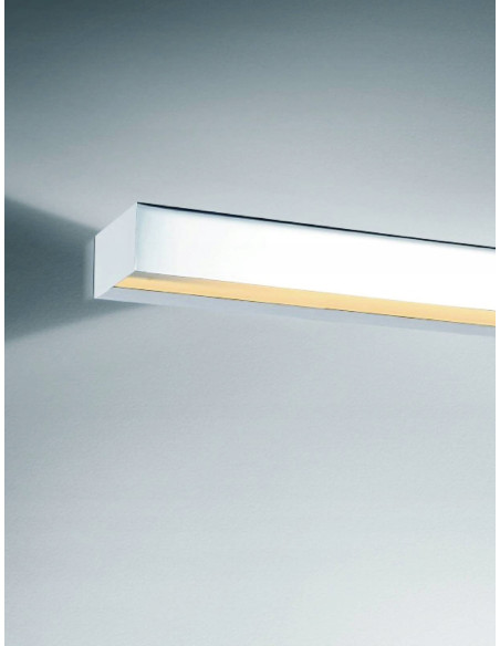 Lampa LED Arco 665 - elegancka listwa oświetleniowa, minimalistyczny design do biura i hotelu, chromowane wykończenie