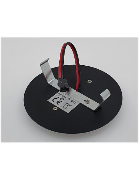 Kinkiet okrągły RECTUS LED w srebrnym wykończeniu – nowoczesne oświetlenie ścienne do eleganckich wnętrz