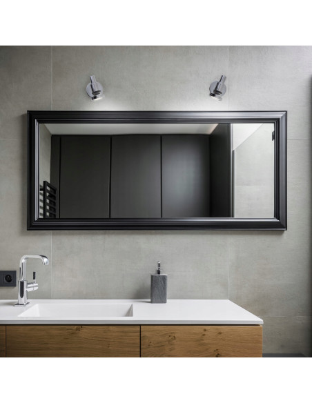 Reflektor ścienny Briloner GU10 okrągły, srebrny IP44, chromowany, LED 4.8W, nowoczesny design do łazienki i wnętrz.