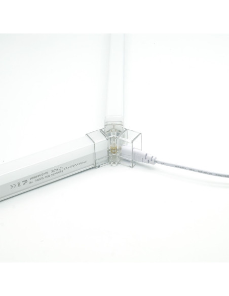 Sześciokątna lampa sufitowa LED 11x35W, 8500lm, 6500K - nowoczesne oświetlenie do biura i salonu