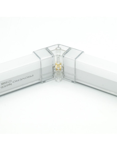 Sześciokątna lampa sufitowa LED 11x35W, 8500lm, 6500K - nowoczesne oświetlenie do biura i salonu