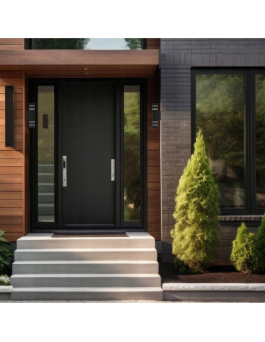 Lampa ogrodowa VINI - elegancka aluminiowa z wymiennymi żarówkami GU10, wodoodporna IP54 do elewacji i tarasu