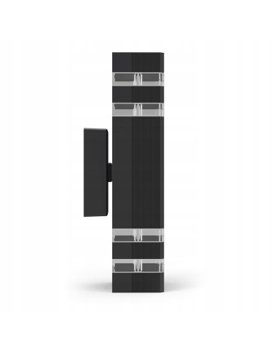 Lampa ogrodowa VINI - elegancka aluminiowa z wymiennymi żarówkami GU10, wodoodporna IP54 do elewacji i tarasu