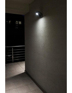 Lampa LED Eggo 6160 - nowoczesne oświetlenie elewacyjne z aluminiowym wykończeniem, regulowana głowica, IP54 2